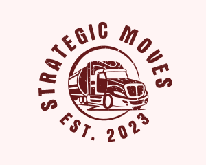 Logistics Delivery Vehicle logo design