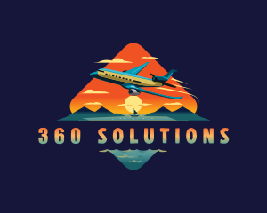 Airplane Mountain Resort logo design