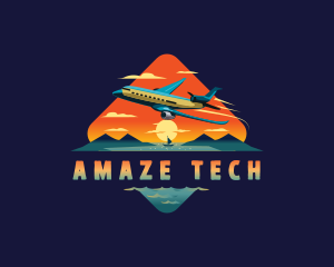 Airplane Mountain Resort logo design