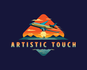 Airplane Mountain Resort logo design