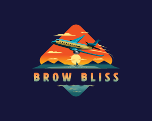 Airplane Mountain Resort logo design