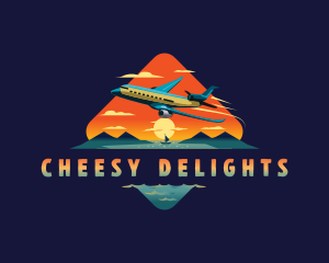 Airplane Mountain Resort logo design