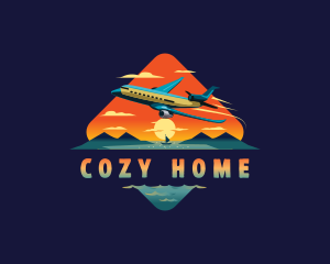 Airplane Mountain Resort logo design