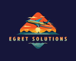 Airplane Mountain Resort logo design