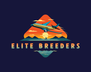 Airplane Mountain Resort logo design