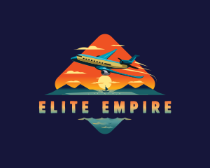 Airplane Mountain Resort logo design