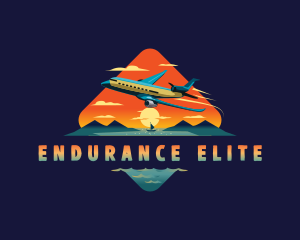 Airplane Mountain Resort logo design