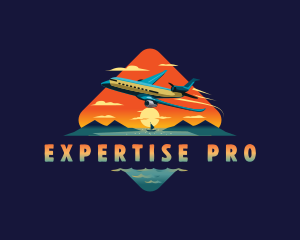 Airplane Mountain Resort logo design