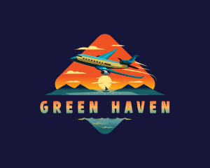 Airplane Mountain Resort logo design