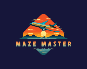 Airplane Mountain Resort logo design