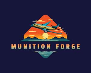 Airplane Mountain Resort logo design