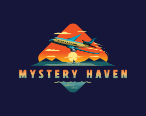 Airplane Mountain Resort logo design