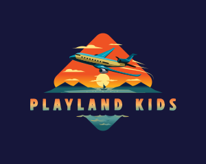 Airplane Mountain Resort logo design