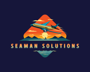 Airplane Mountain Resort logo design