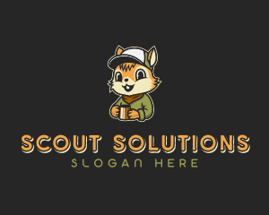 Scout - Squirrel Scout Ranger logo design