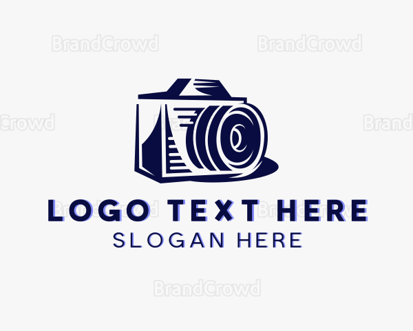 Camera Photography Vlogger Logo