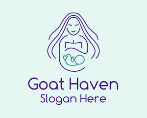 Maternity Mother Child Logo
