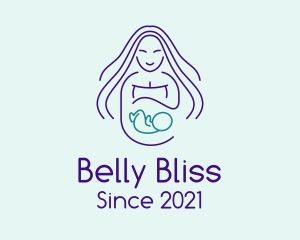 Pregnancy - Maternity Mother Child logo design