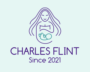 Maternity Mother Child logo design