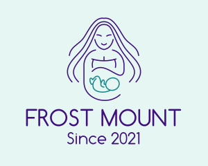 Maternity Mother Child logo design