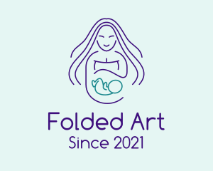 Maternity Mother Child logo design