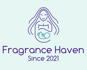 Maternity Mother Child logo design