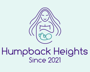 Maternity Mother Child logo design