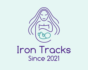 Maternity Mother Child logo design