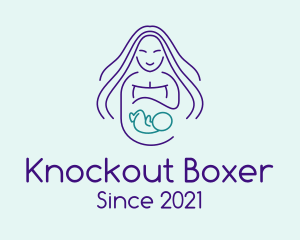 Maternity Mother Child logo design