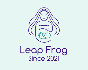 Maternity Mother Child logo design