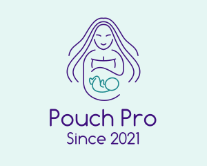 Maternity Mother Child logo design