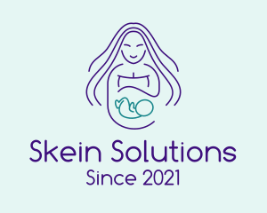 Maternity Mother Child logo design