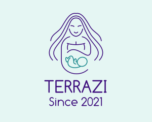 Maternity Mother Child logo design