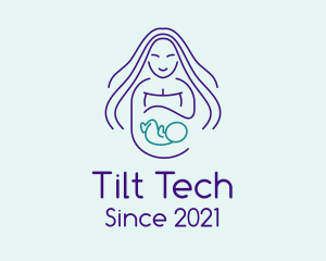 Maternity Mother Child logo design