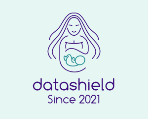 Maternity Mother Child logo design