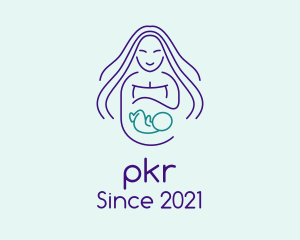 Maternity Mother Child logo design