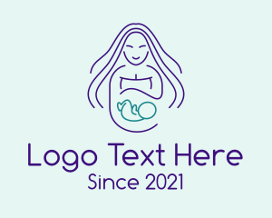 Pediatrician - Maternity Mother Child logo design