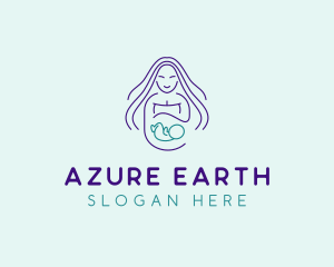 Maternity Mother Child logo design