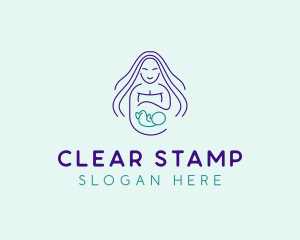 Maternity Mother Child logo design