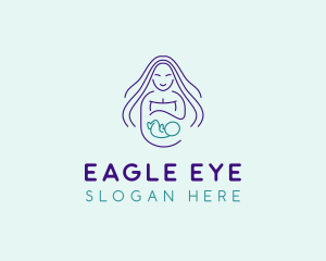 Maternity Mother Child logo design