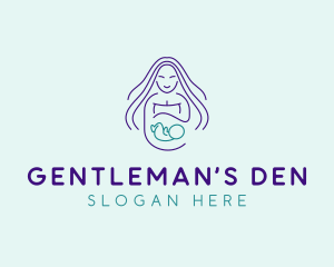 Maternity Mother Child logo design