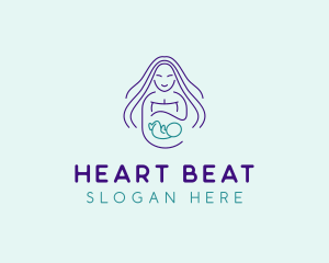 Maternity Mother Child logo design