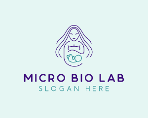 Maternity Mother Child logo design