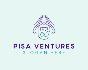 Maternity Mother Child logo design