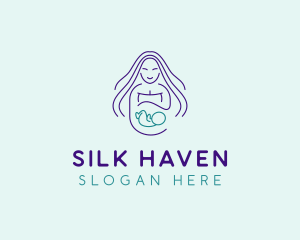 Maternity Mother Child logo design