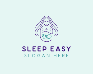 Maternity Mother Child logo design