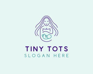 Maternity Mother Child logo design