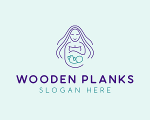 Maternity Mother Child logo design