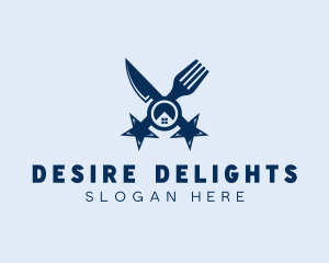 Star Food Diner House logo design