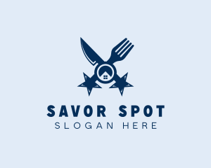 Star Food Diner Restaurant logo design